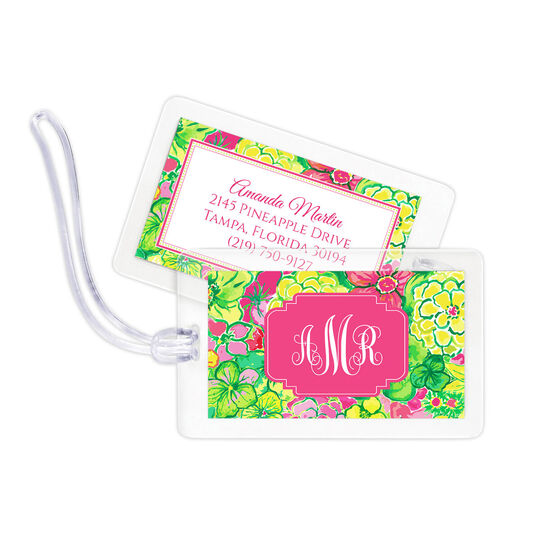 Bouquet de Fleurs Luggage Tags